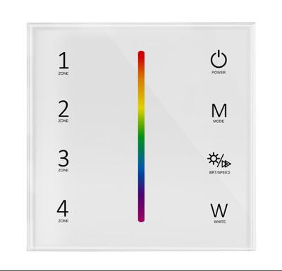 China RGB RGBW Led Controller T24-W RF Remote Panel RGB RGBW Controller for sale