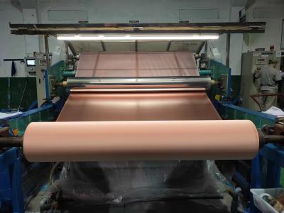 China Zinc - Free Edco Copper Foil , 3 / 4 OZ Thickness Copper Sheet Metal Roll for sale