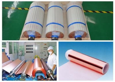 Chine aluminium de cuivre mince de la ductilité 105um élevée pour la résistance au pelage élevée de conseil époxyde à vendre