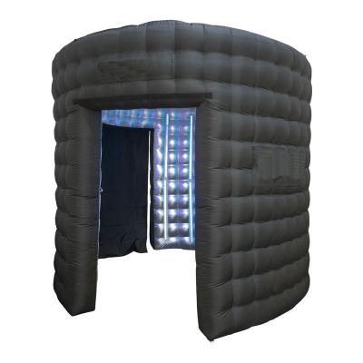 China Festival 3D Ring Light Led Selfie Photo Booth Stand Enclosure 360 Photo Booth For Ich 10.2 Ipad Install for sale
