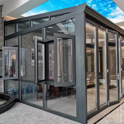 China EEHE Modern Hot Sale Modern Aluminum Tempered Glass Solarium with Remote Control Fully Automatic Solarium for sale