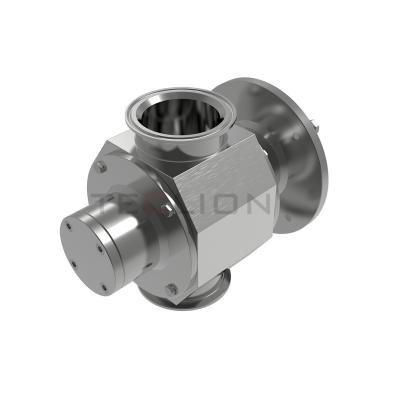 China DN65-DN100 Portgröße Entladungs- und Messventil für Pulver SS304/SS316 Material zu verkaufen
