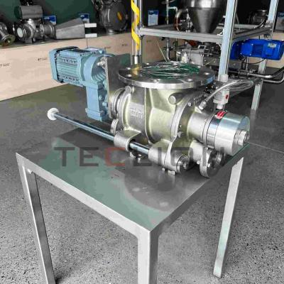 China Rotationsventil wird für das pneumatische Förderverfahren verwendet, mit einem abnehmbaren Rotor und einer Reinigungsstruktur zu verkaufen