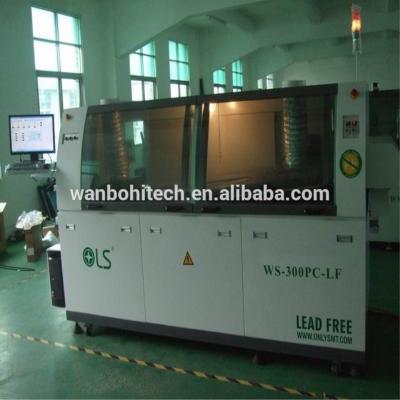 China Equipo de soldadura de doble onda, máquina de soldadura DIP controlada por computadora estándar en venta