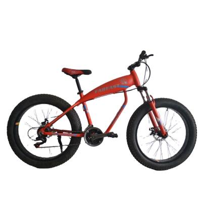 China High Quality Variable 21 Wheel Steel Size 26 High Speed Steel Frame And Fork With Disc Brake Snow Bicycle for sale