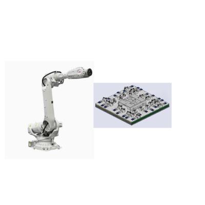 China ABB Palletizing Robot Arm IRB6700-150/3.2 6 Robitic Arm Work With CNC Machine for sale