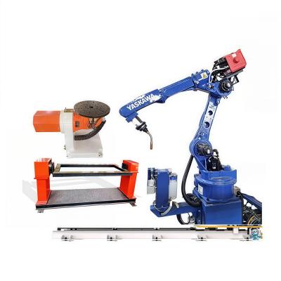 China Original-Schweiß-Positionierer Yaskawa AR2010 AR1440 Industrieroboter Arm 6 Achsen Bogenschweiß-Roboter mit linearen Einheiten zu verkaufen