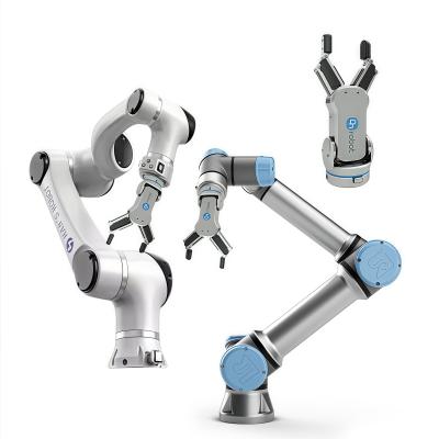 中国 ロボットグリッパー RG2 RG6 2 指 ロボット電気並列グリッパー 材料処理 ロボットグリッパー UR ハンのコボット 販売のため