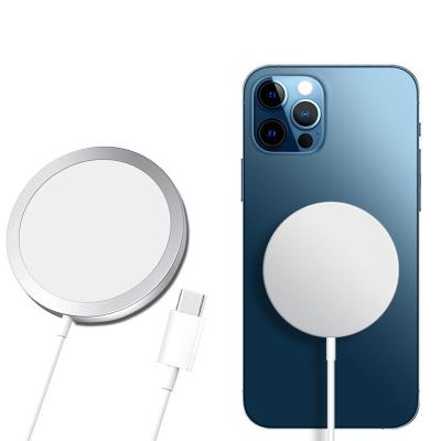 China High Speed Magnetic Wireless Type 15W Carregador Tecnologia Carregador Tecnologia 15W Fast Charging Wireless Charger C Holder Mobile Phone Magsaf Charger for sale