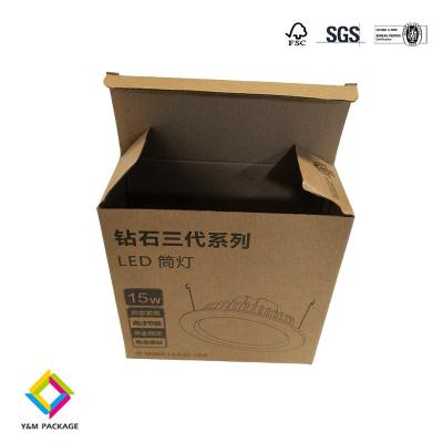 China Custom Printed Product Packaging Box Led Bulb For Small Business for sale