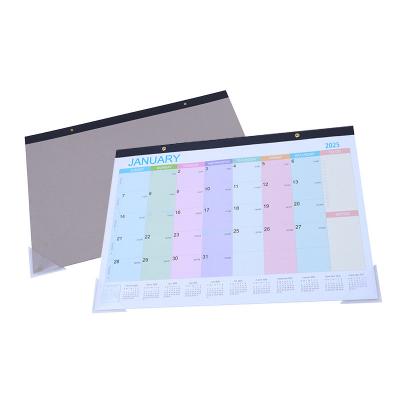 China Custom Wall Calendar Holiday / Seasonal Theme Spiral Bound Glossy Paper Type for sale