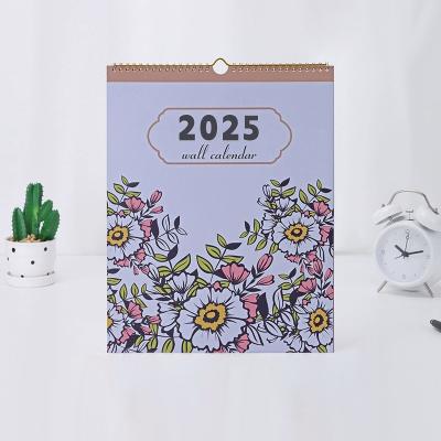 China End Month December Custom Wall Calendar in Retangle Design Glossy Paper Type for sale
