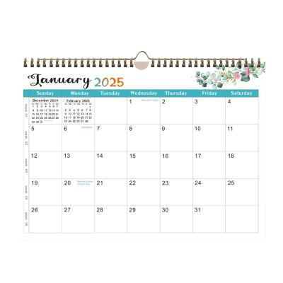 China Custom Wall Calendars Keep Your Business Organized And On Track With Major US Holidays Marked for sale