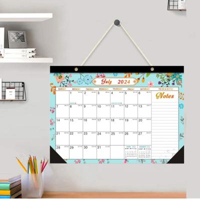China Full Color Custom Wall Calendars On Glossy Paper For Holiday / Seasonal Themes for sale