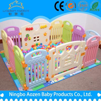 China Wholesale Kids Play Plastic Top Region Manufacturer Baby Play Fence for sale