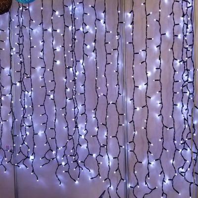 China String lights 10m rubber lights outdoor holiday led string lights waterproof for sale