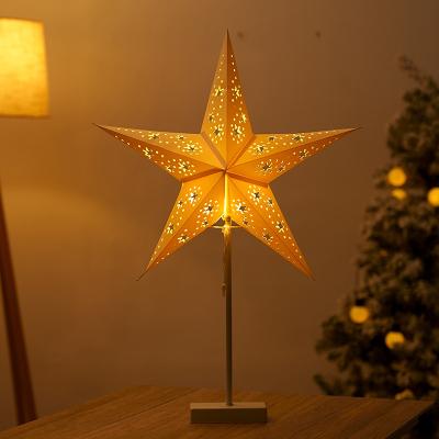 China Star table lights LED battery table lights Christmas party wedding Holiday decoration garland light indoor home for sale