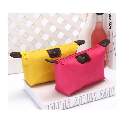 China Custom Fashoion Travel Wash Bag Small Gift Foldable Travel Bag Hot Selling Nylon Capacity Makeup Bag Nylon Cosmetic for sale