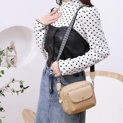 China Wholesale Cheap Wholesale Mini Sling Bag Lady Fashion Promotion Storage Diamond Lattice Women Leather Waterproof Daily Messenger Bags for sale