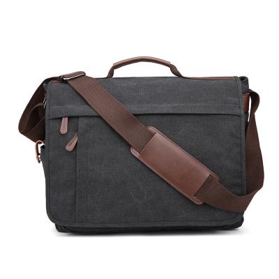 China 2022 Fashion 2022 Customized Messenger Customized Laptop Bag 17 inch High-Quality Canvas Big Capacity Men's Management Computer Bride Tote for sale