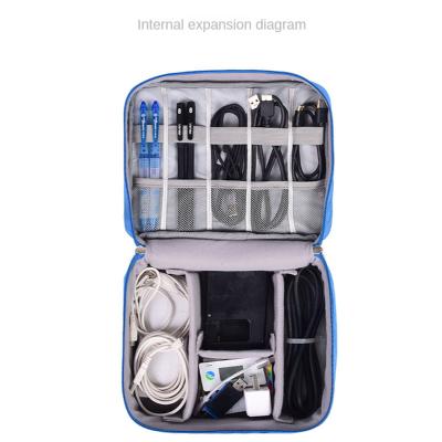 China Multifunctional Folding Outdoor Disk Memory Bag High Capacity Mobile Phone U Earphone Data Cable Travel Storage Bag for sale
