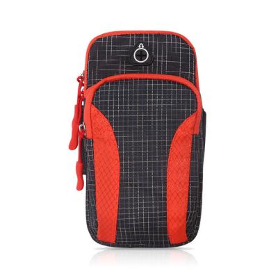 China 2021 Factory Customizable LOGO Mobile Phone Arm Bag Sports Fitness Arm Sleeve Bag Outdoor Commercial Wholesale Wrist Band Bag Wrist Bag for sale