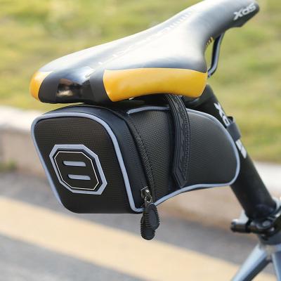 China 2021 High Capacity Waterproof Security Bag Outdoor Recycling Bicycle Saddle Reflective Portable Travel Rise Bag For Accessories Storage Recycling Bag for sale