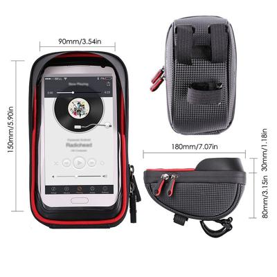 China 2021 Hot Wholesale Outdoor Recycling Travel Multifunctional Hiking Waterproof Bag Scooter Phone Mount Bag Bicycle Saddle Outdoor Recycling Hike Bag for sale