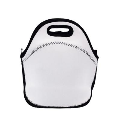 China 2021 Commercial Waterproof Thermal Sublimation Lunch Bag Neoprene Kid Cooler Foldable Bags For School Insulated Lunch Bags For Picnics for sale