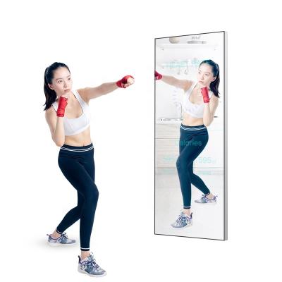 China Floor Stand Digital Signage Touch Display , Smart Touch Screen Mirror Display for sale