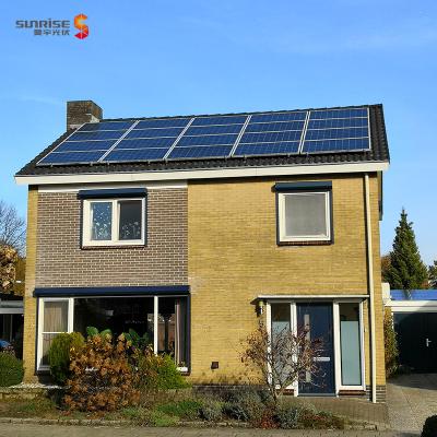 China Solar Panel 370w Photovoltaic 375w 380w 385w 390w Sunrise Solar.Panel SR-M672390L for sale