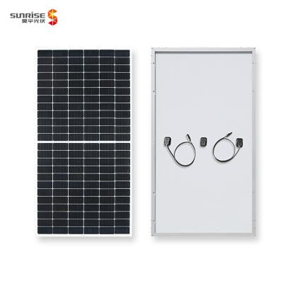 China 9BB 450w Mono Cut 144 Cell Solar Power System Half Home Energy SR-M672450HLP for sale