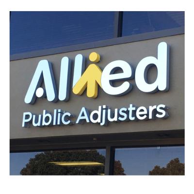 China Customized Waterproof Customized 3D Lighting LED Indoor Soft Light Letters Logo Sign Epoxy Resin Channel For Display Branding for sale