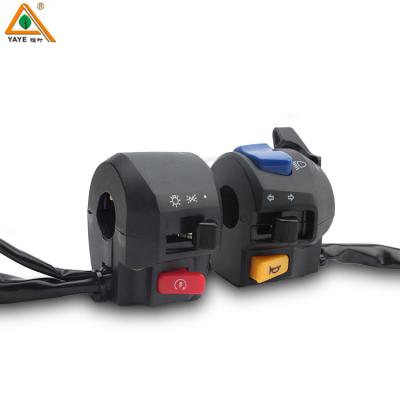 China Motorcycle Switch Assembly Switch Back Motorcycle Switch On Off Handlebar base combination Applicable to HJ152-8 for sale