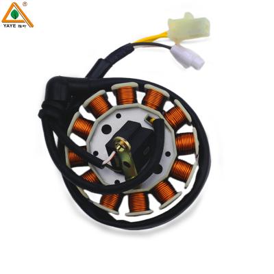 China YAYE BMX125 coil magneto stator motorcycle All copper grade 12 AC magnetic stator coil for sale