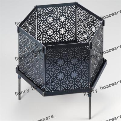 China Easily Assembled heavy duty camping cooking grate over fire pit camping accessories removable mini wood burning stove for sale