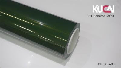 China 7.5Mil Thickness TPU Sonoma Green PPF , Anti Scratch Auto Paint Protection Film for sale
