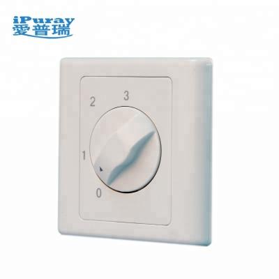 China Electric Rotary Fan Motor Speed Switch Fan Controller 3 Speed for sale