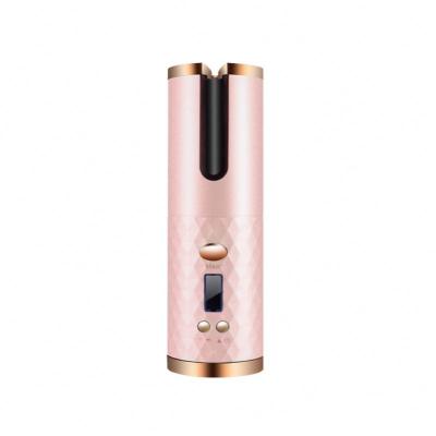 China Portable Auto Styler USB Cordless Auto Rotating Rechargeable Automatic Hair Curler for sale