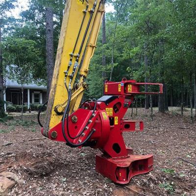 China Carved Tree Excavator Brush Cutter For Forestry Machinery for sale