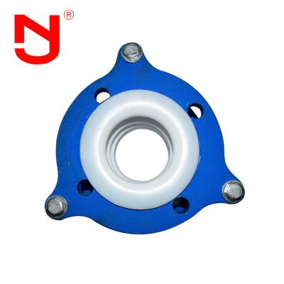 China Chemisch bestand PTFE flexibel samengevoegd buis DIN/BS/ANSI/JIS flensnorm Te koop