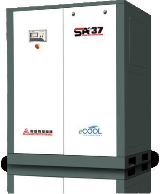 China FUSHENG SAV22A-10-C Lubricated High Efficiency Airend Induce Air Flow 22 KW Screw Air Compressor for sale