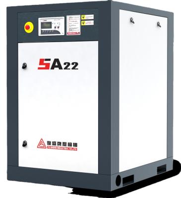 China FUSHENG Lubricated SAV22A-12-C Efficient And Environmentally Friendly 22 Kw Screw Air Compressor for sale