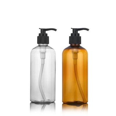 China Garrafa Amber Color do distribuidor da bomba do champô 300ML para a loção do corpo à venda