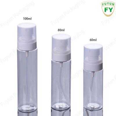 China o pulverizador 3.4oz cosmético plástico engarrafa a manipulação de superfície de Chrome à venda