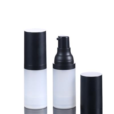 Chine 20ml Matte Vacuum Pump Bottle Cosmetic pour le voyage à vendre