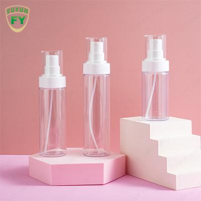 China garrafa plástica do pulverizador cosmético vazio de 120ml 150ml com bomba branca à venda
