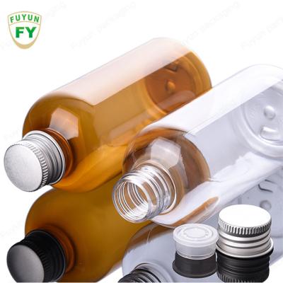 China garrafa plástica do champô do ANIMAL DE ESTIMAÇÃO de 300ml Amber Clear com tomada interna à venda