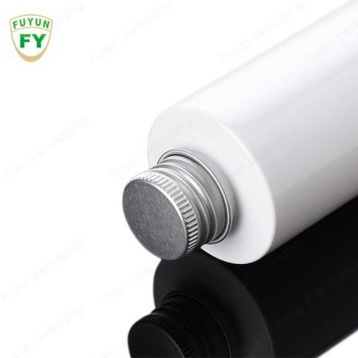 China garrafa plástica líquida do tonalizador branco da cor 200ml com o tampão de parafuso da tira à venda