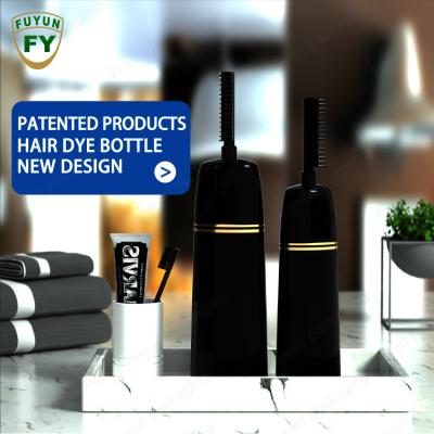 China garrafa vazia da tintura de cabelo do pente 320ml com a coloração de cabelo distribuidora do salão de beleza da escova do aplicador que denomina a ferramenta à venda